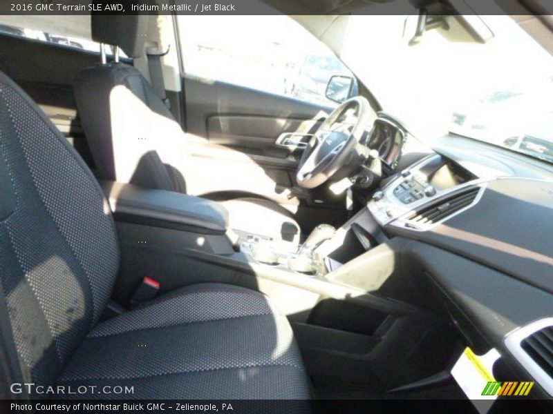 Iridium Metallic / Jet Black 2016 GMC Terrain SLE AWD
