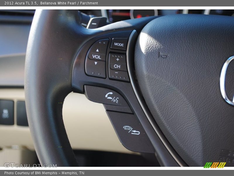 Bellanova White Pearl / Parchment 2012 Acura TL 3.5