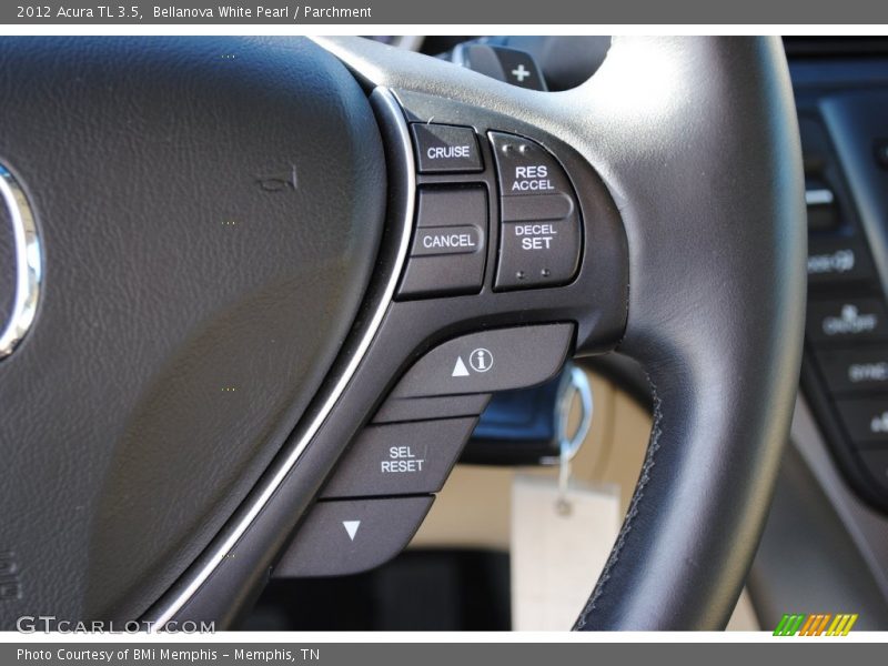 Bellanova White Pearl / Parchment 2012 Acura TL 3.5