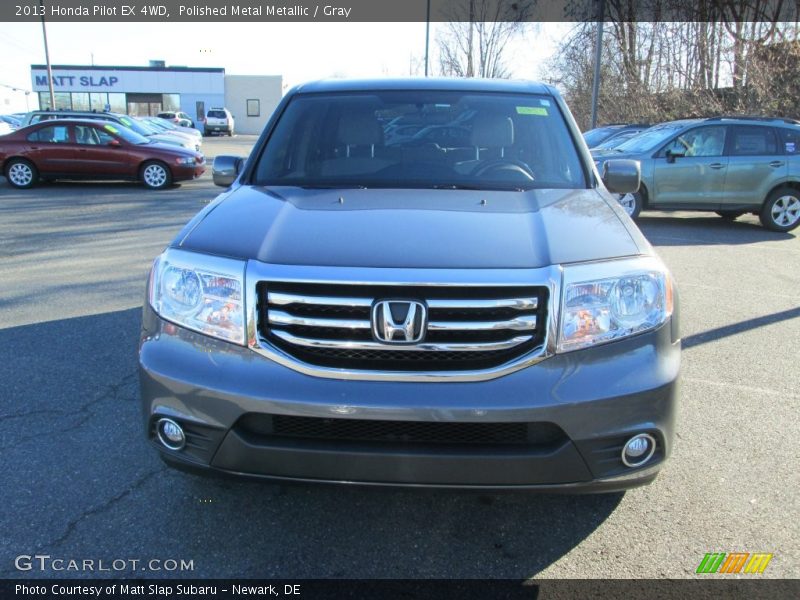 Polished Metal Metallic / Gray 2013 Honda Pilot EX 4WD