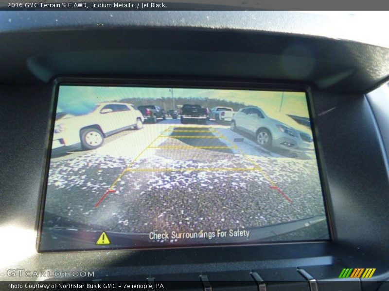 Iridium Metallic / Jet Black 2016 GMC Terrain SLE AWD