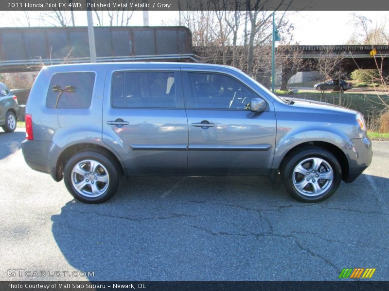 Polished Metal Metallic / Gray 2013 Honda Pilot EX 4WD
