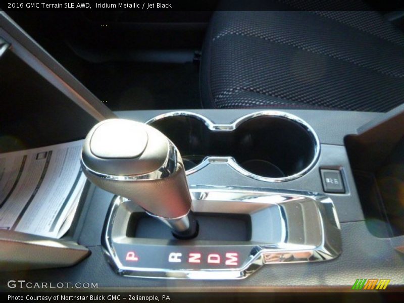 Iridium Metallic / Jet Black 2016 GMC Terrain SLE AWD