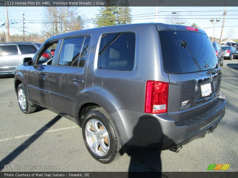 Polished Metal Metallic / Gray 2013 Honda Pilot EX 4WD