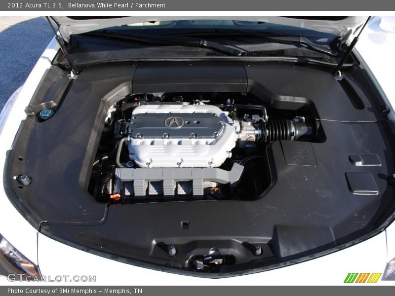 Bellanova White Pearl / Parchment 2012 Acura TL 3.5