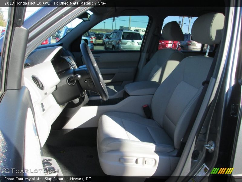 Polished Metal Metallic / Gray 2013 Honda Pilot EX 4WD