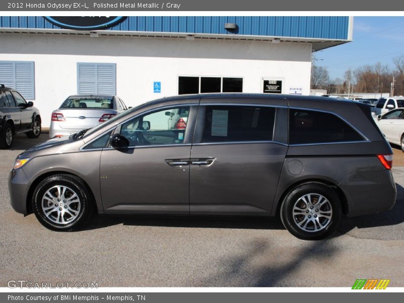 Polished Metal Metallic / Gray 2012 Honda Odyssey EX-L