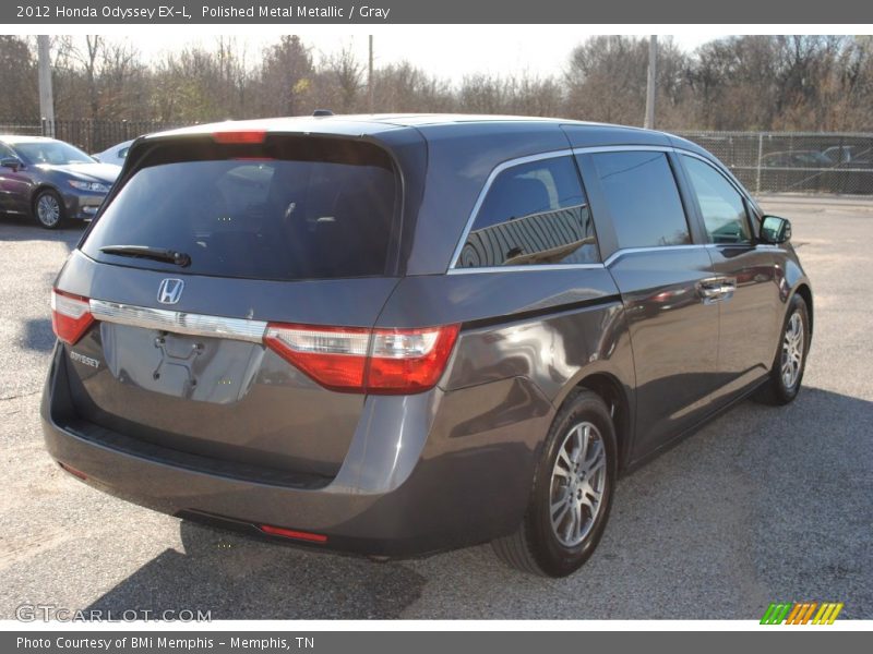 Polished Metal Metallic / Gray 2012 Honda Odyssey EX-L