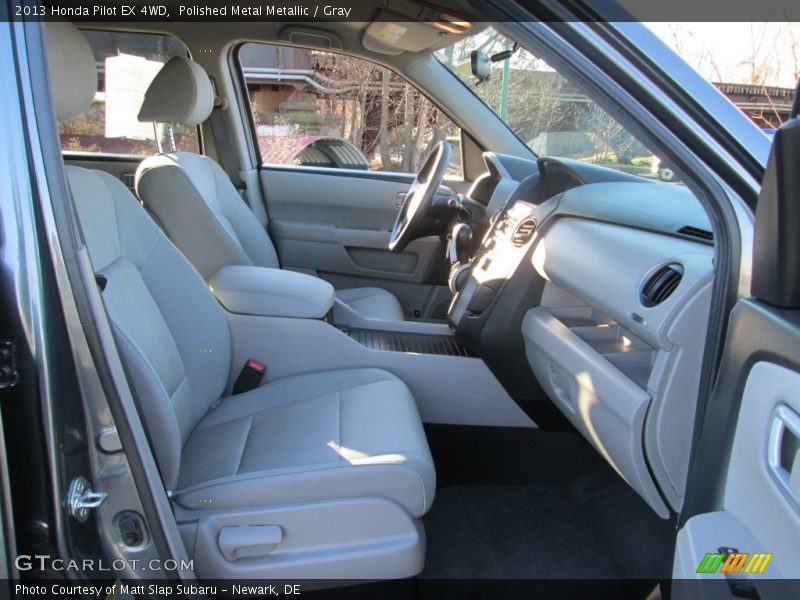 Polished Metal Metallic / Gray 2013 Honda Pilot EX 4WD