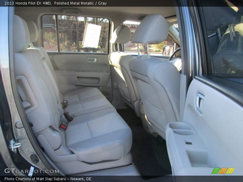 Polished Metal Metallic / Gray 2013 Honda Pilot EX 4WD