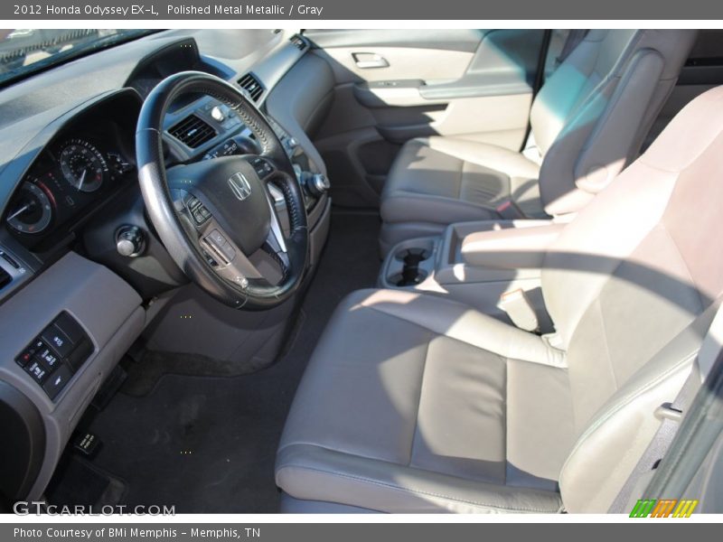 Polished Metal Metallic / Gray 2012 Honda Odyssey EX-L