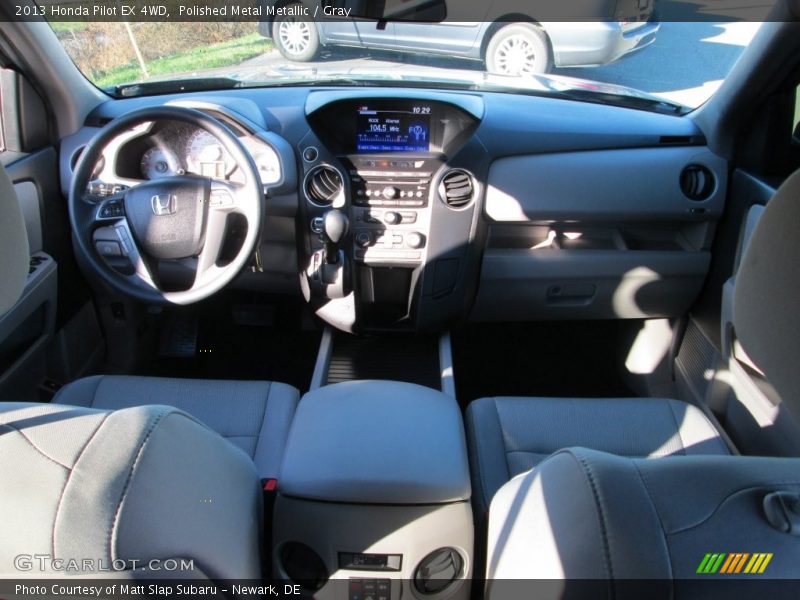 Polished Metal Metallic / Gray 2013 Honda Pilot EX 4WD