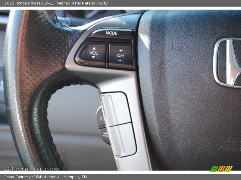 Polished Metal Metallic / Gray 2012 Honda Odyssey EX-L