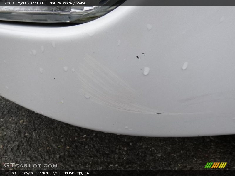 Natural White / Stone 2008 Toyota Sienna XLE