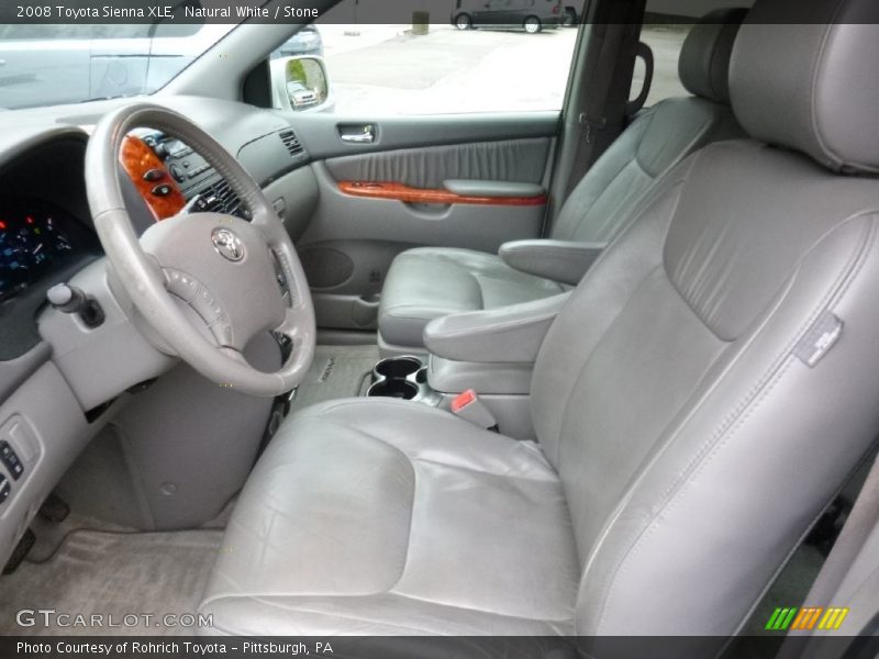 Natural White / Stone 2008 Toyota Sienna XLE