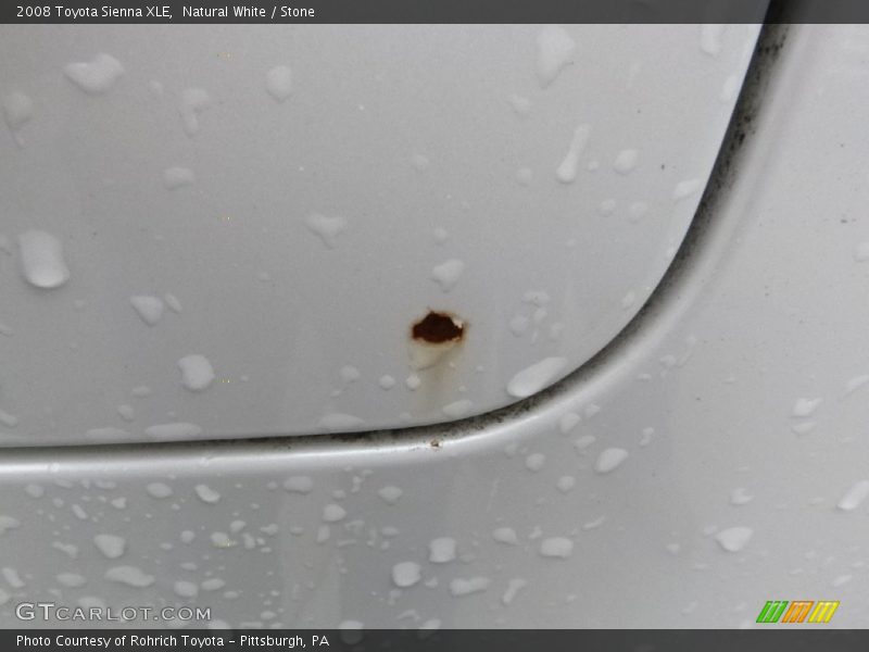 Natural White / Stone 2008 Toyota Sienna XLE