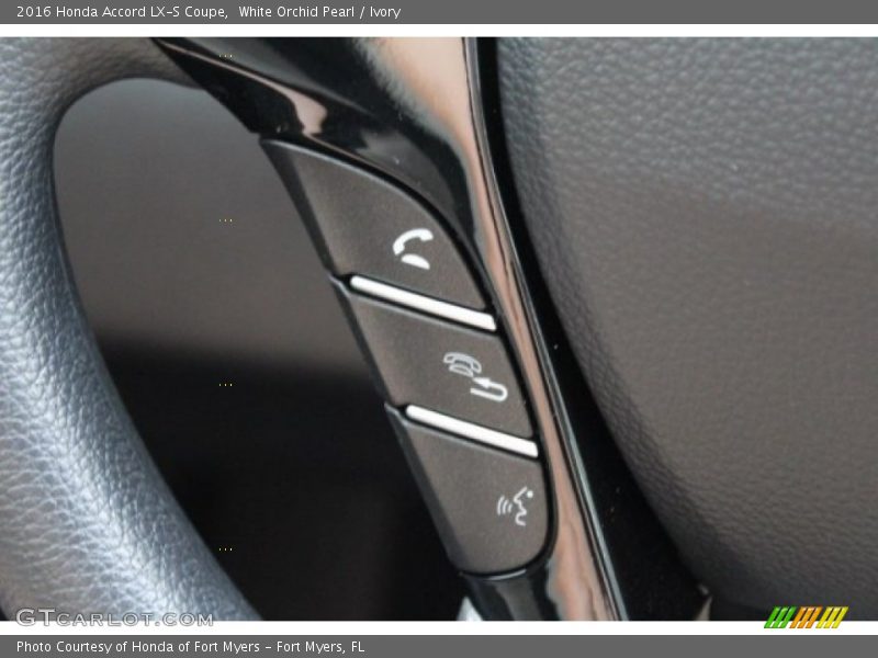 White Orchid Pearl / Ivory 2016 Honda Accord LX-S Coupe