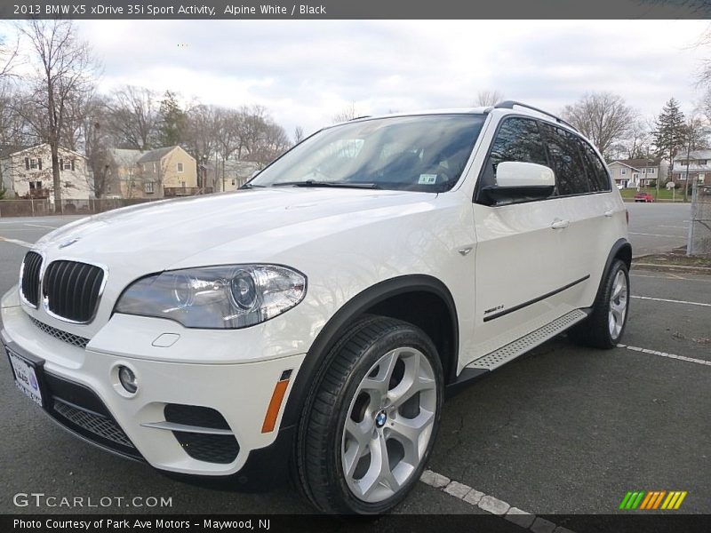 Alpine White / Black 2013 BMW X5 xDrive 35i Sport Activity
