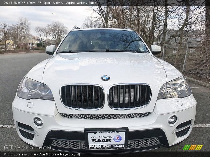 Alpine White / Black 2013 BMW X5 xDrive 35i Sport Activity