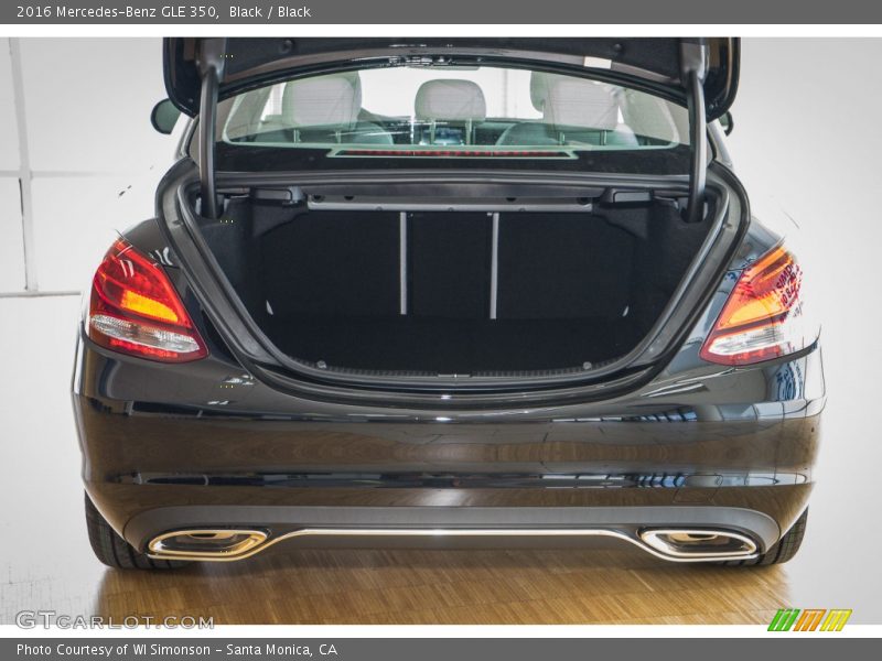 Black / Black 2016 Mercedes-Benz GLE 350