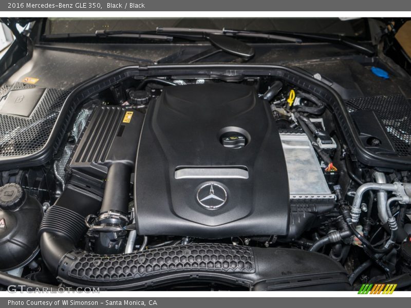 Black / Black 2016 Mercedes-Benz GLE 350