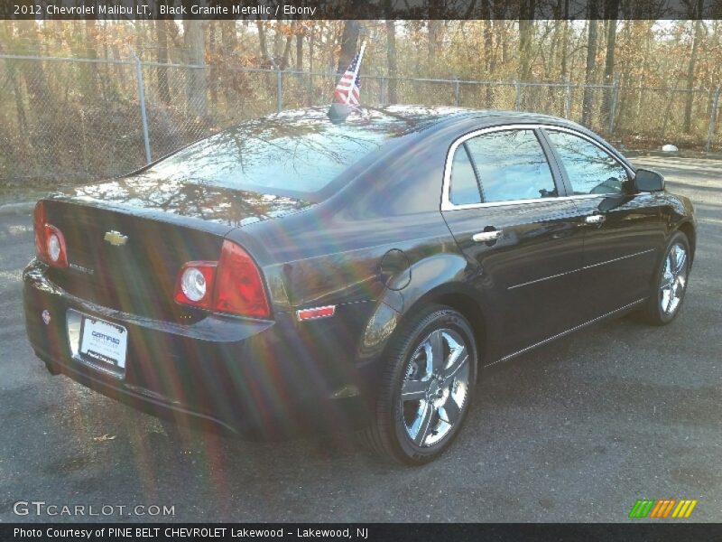Black Granite Metallic / Ebony 2012 Chevrolet Malibu LT