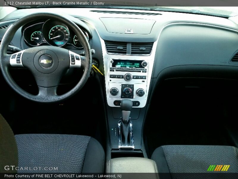 Black Granite Metallic / Ebony 2012 Chevrolet Malibu LT