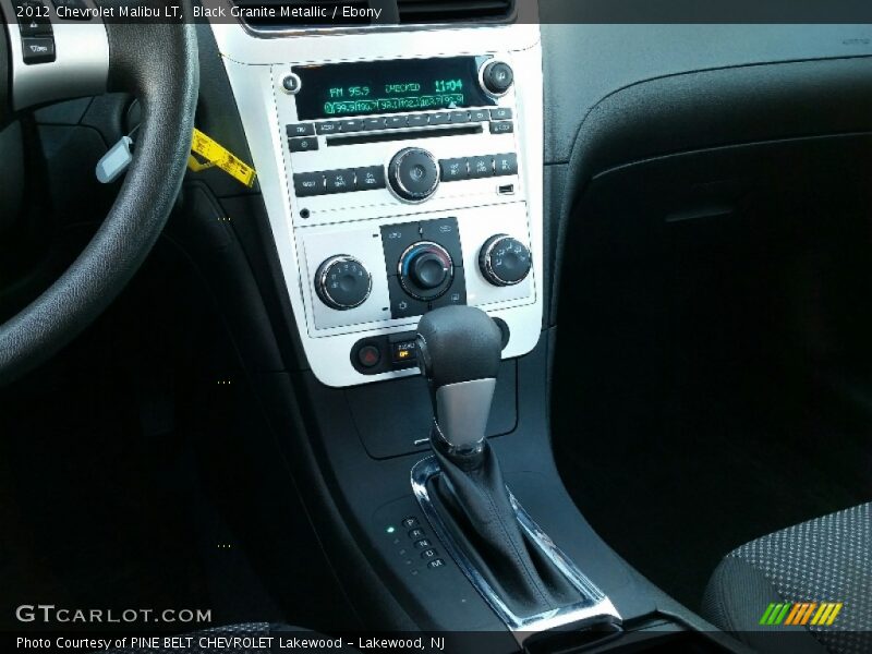 Black Granite Metallic / Ebony 2012 Chevrolet Malibu LT