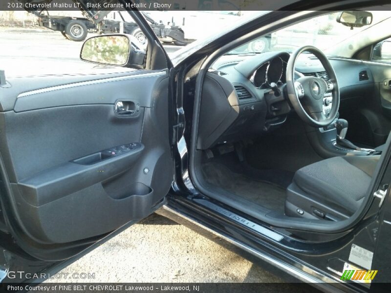 Black Granite Metallic / Ebony 2012 Chevrolet Malibu LT