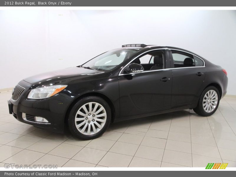Black Onyx / Ebony 2012 Buick Regal