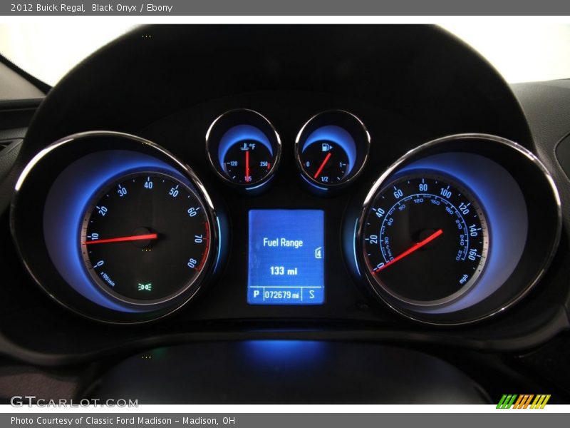 Black Onyx / Ebony 2012 Buick Regal