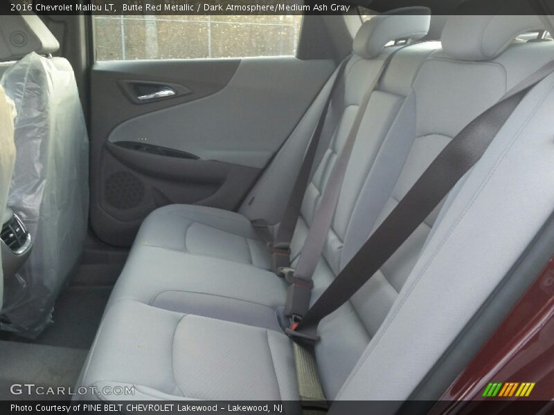 Rear Seat of 2016 Malibu LT