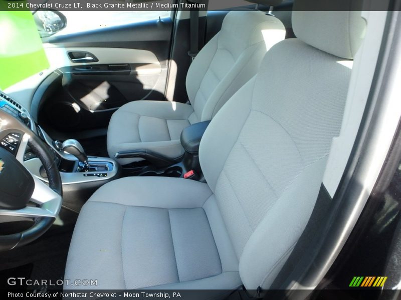 Black Granite Metallic / Medium Titanium 2014 Chevrolet Cruze LT