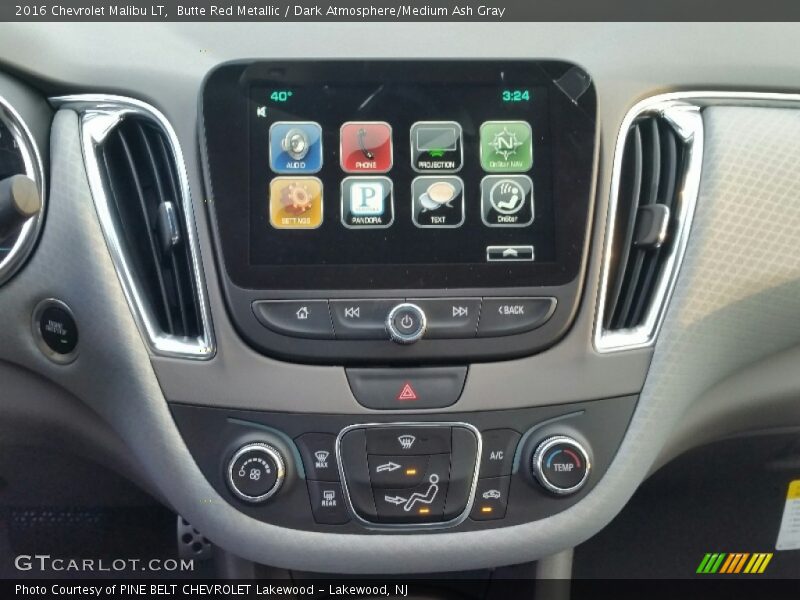 Controls of 2016 Malibu LT