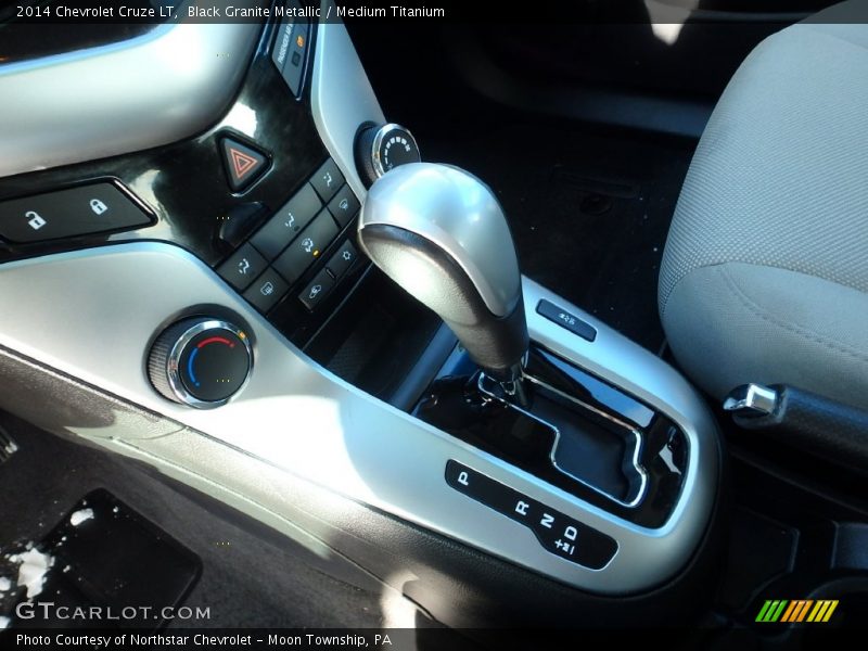 Black Granite Metallic / Medium Titanium 2014 Chevrolet Cruze LT