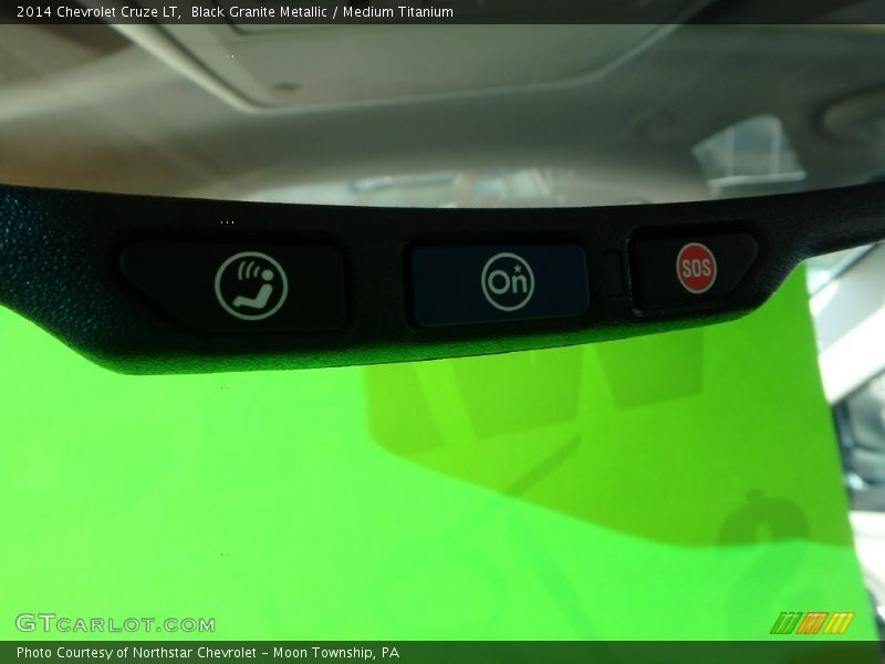 Black Granite Metallic / Medium Titanium 2014 Chevrolet Cruze LT