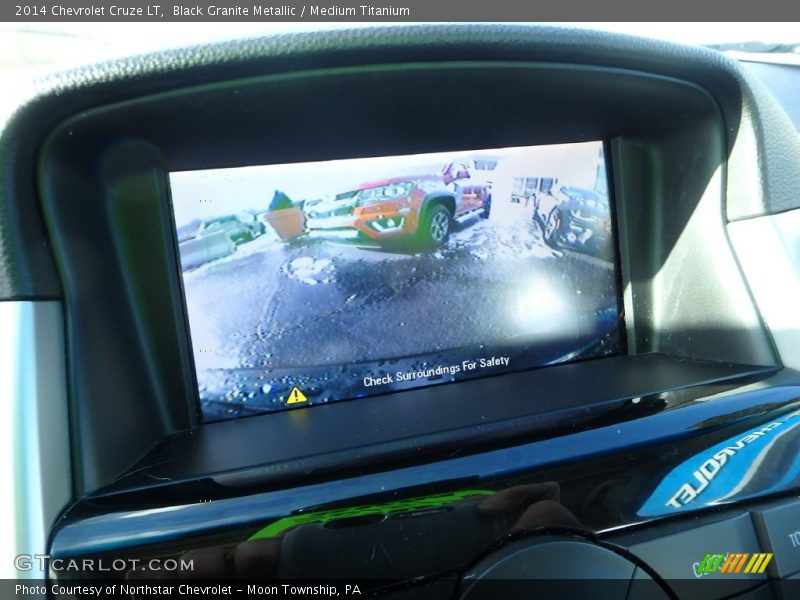 Black Granite Metallic / Medium Titanium 2014 Chevrolet Cruze LT