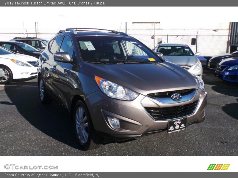 Chai Bronze / Taupe 2012 Hyundai Tucson Limited AWD