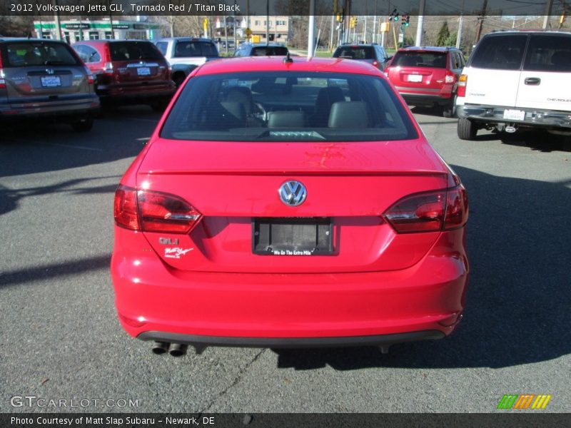 Tornado Red / Titan Black 2012 Volkswagen Jetta GLI
