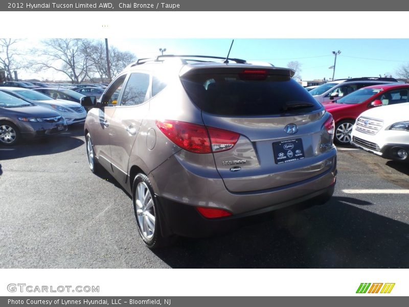 Chai Bronze / Taupe 2012 Hyundai Tucson Limited AWD