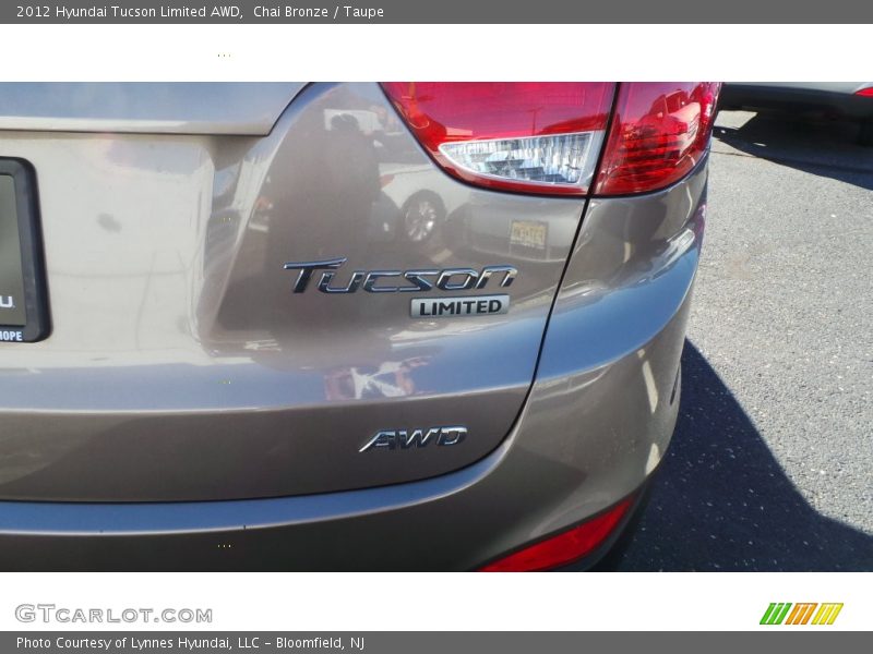 Chai Bronze / Taupe 2012 Hyundai Tucson Limited AWD