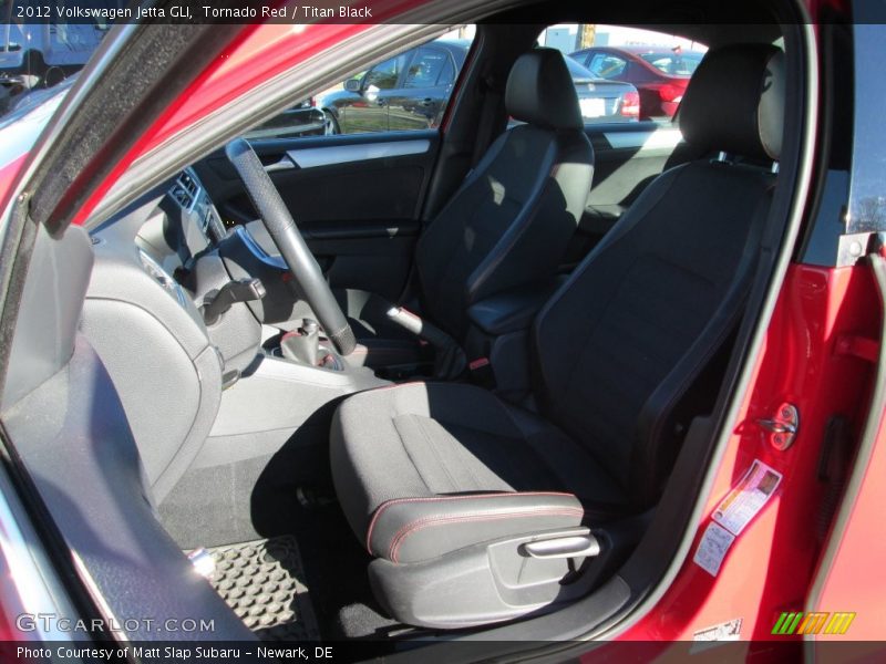 Tornado Red / Titan Black 2012 Volkswagen Jetta GLI