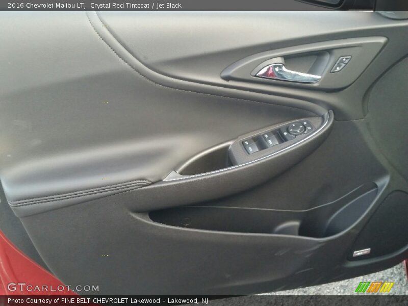 Crystal Red Tintcoat / Jet Black 2016 Chevrolet Malibu LT