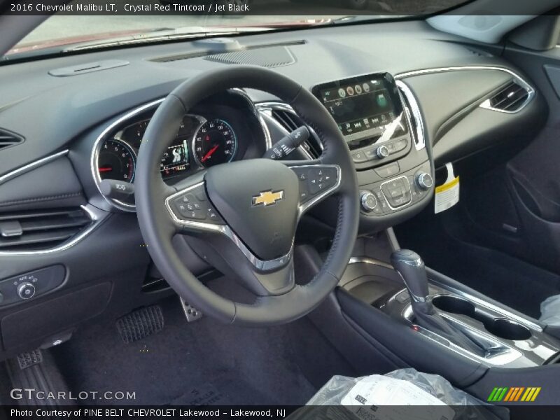 Crystal Red Tintcoat / Jet Black 2016 Chevrolet Malibu LT