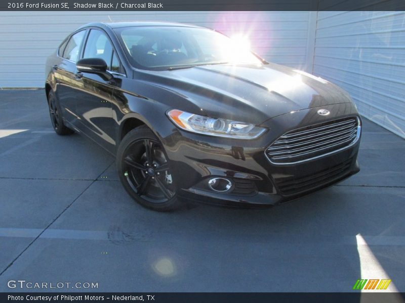 Shadow Black / Charcoal Black 2016 Ford Fusion SE