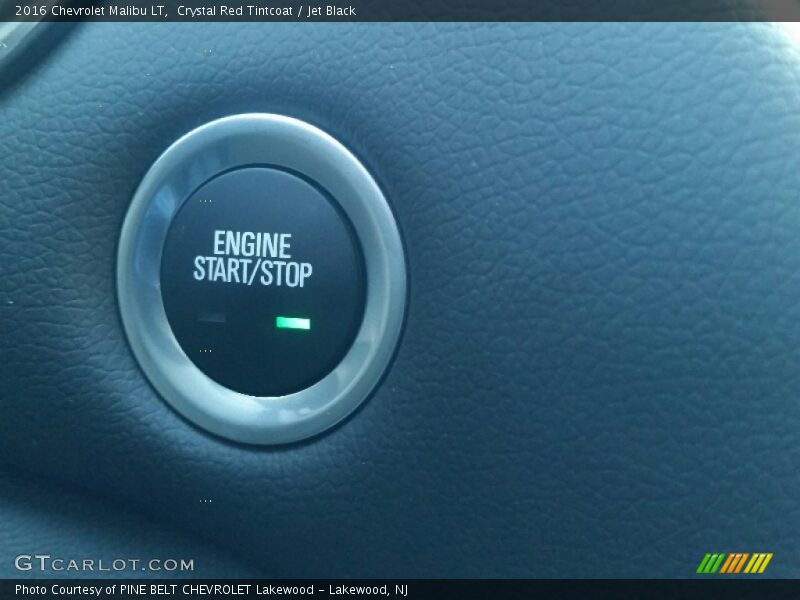 Crystal Red Tintcoat / Jet Black 2016 Chevrolet Malibu LT