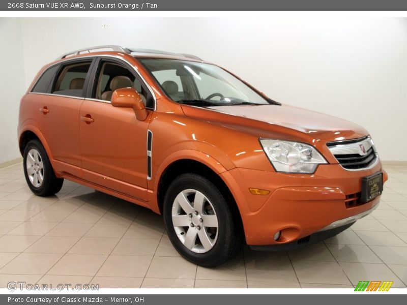 Sunburst Orange / Tan 2008 Saturn VUE XR AWD