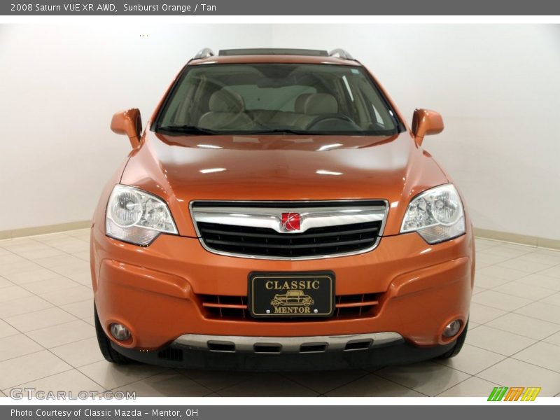 Sunburst Orange / Tan 2008 Saturn VUE XR AWD