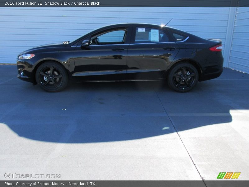 Shadow Black / Charcoal Black 2016 Ford Fusion SE