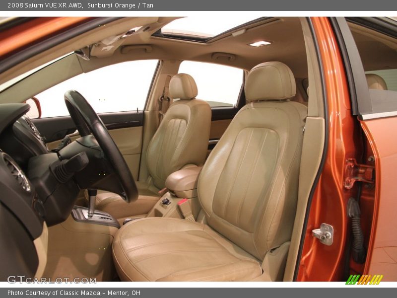 Sunburst Orange / Tan 2008 Saturn VUE XR AWD